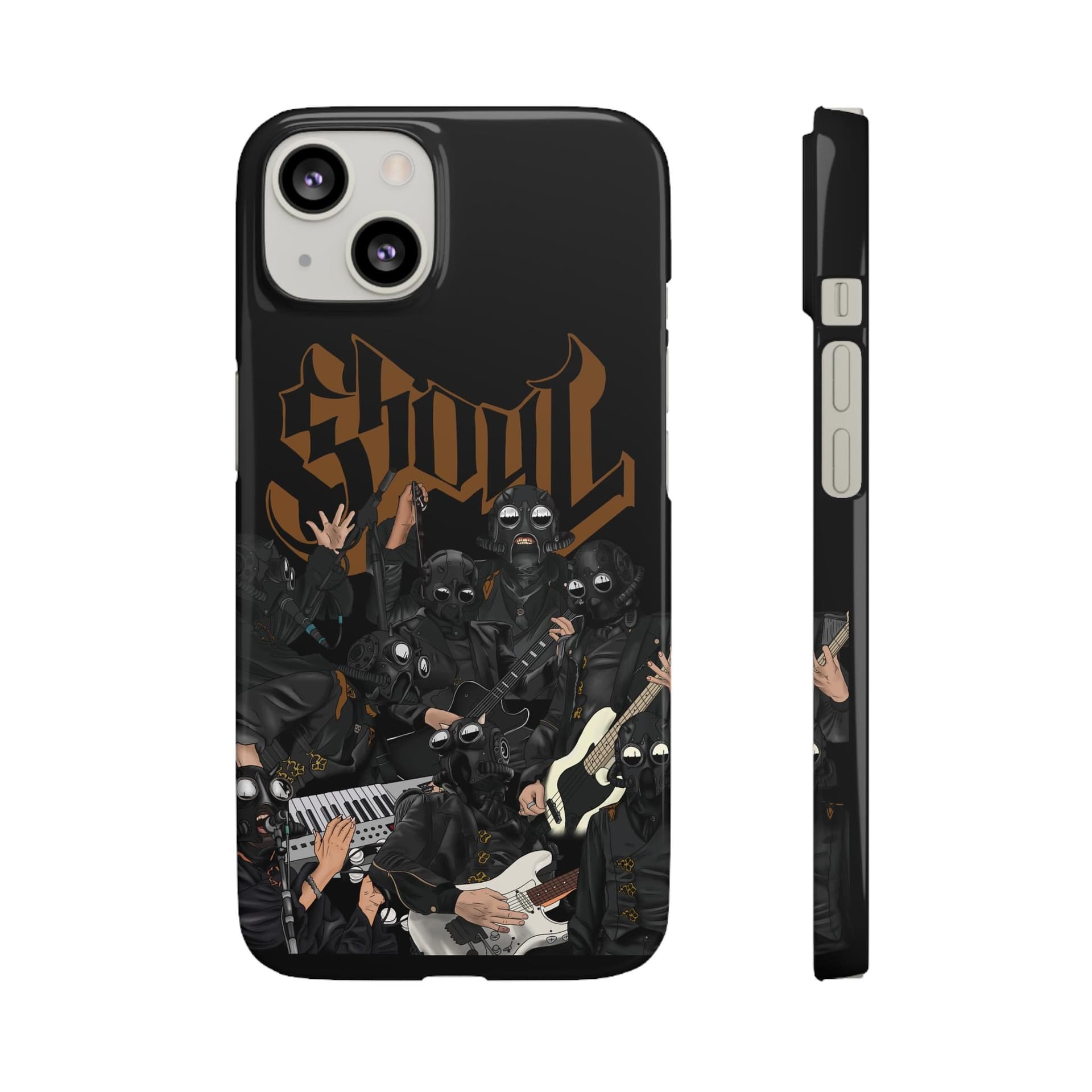 Nameless Ghoul Collage Snap Phone Case - Image 1