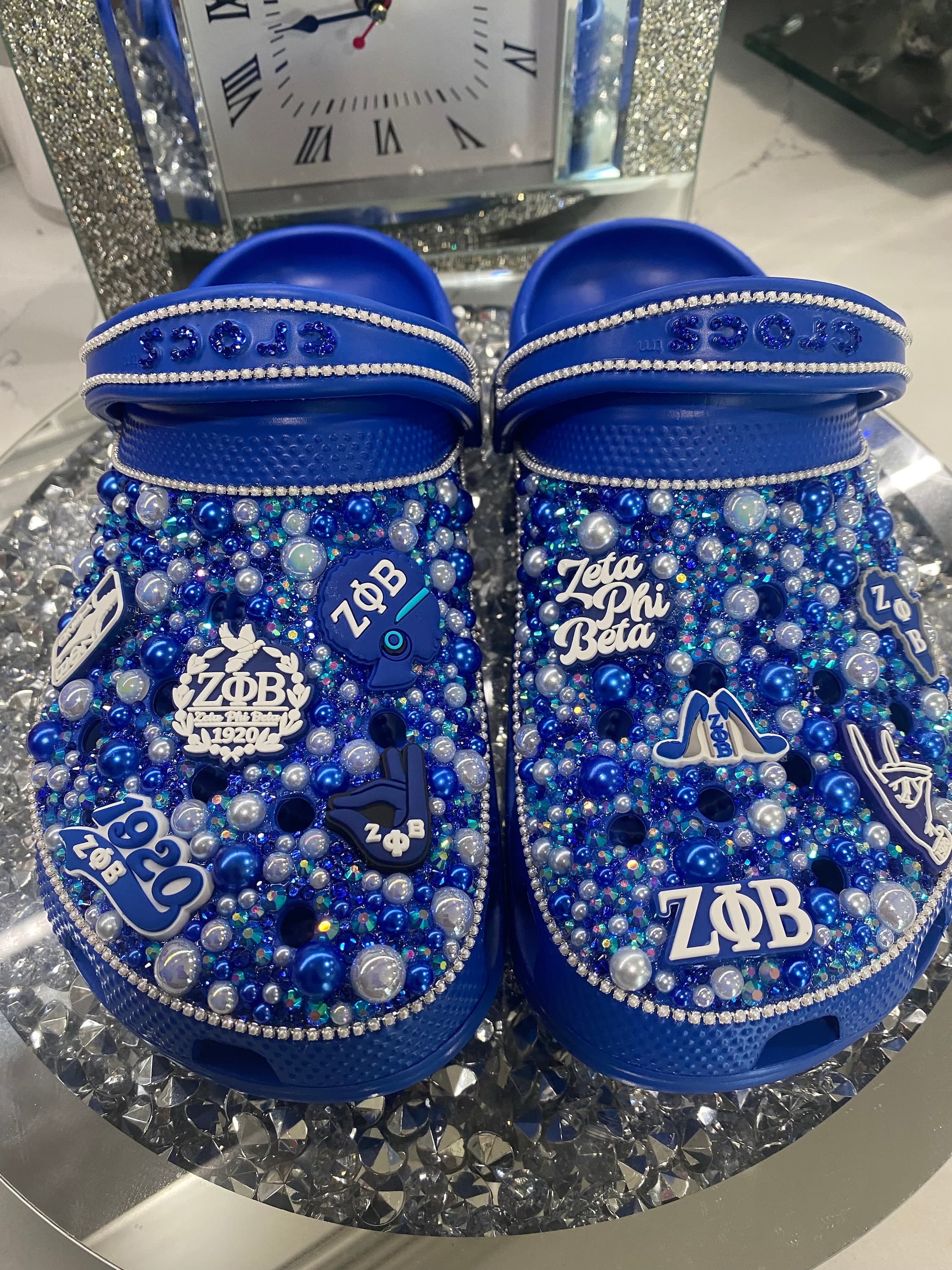 Zeta Phi Beta Crocs - Image 1