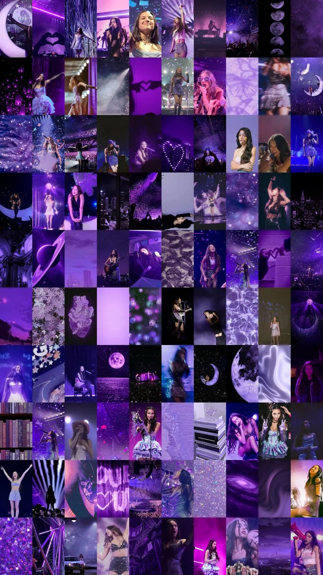 Olivia Rodrigo - 100 digital prints for photo wall - Image 1