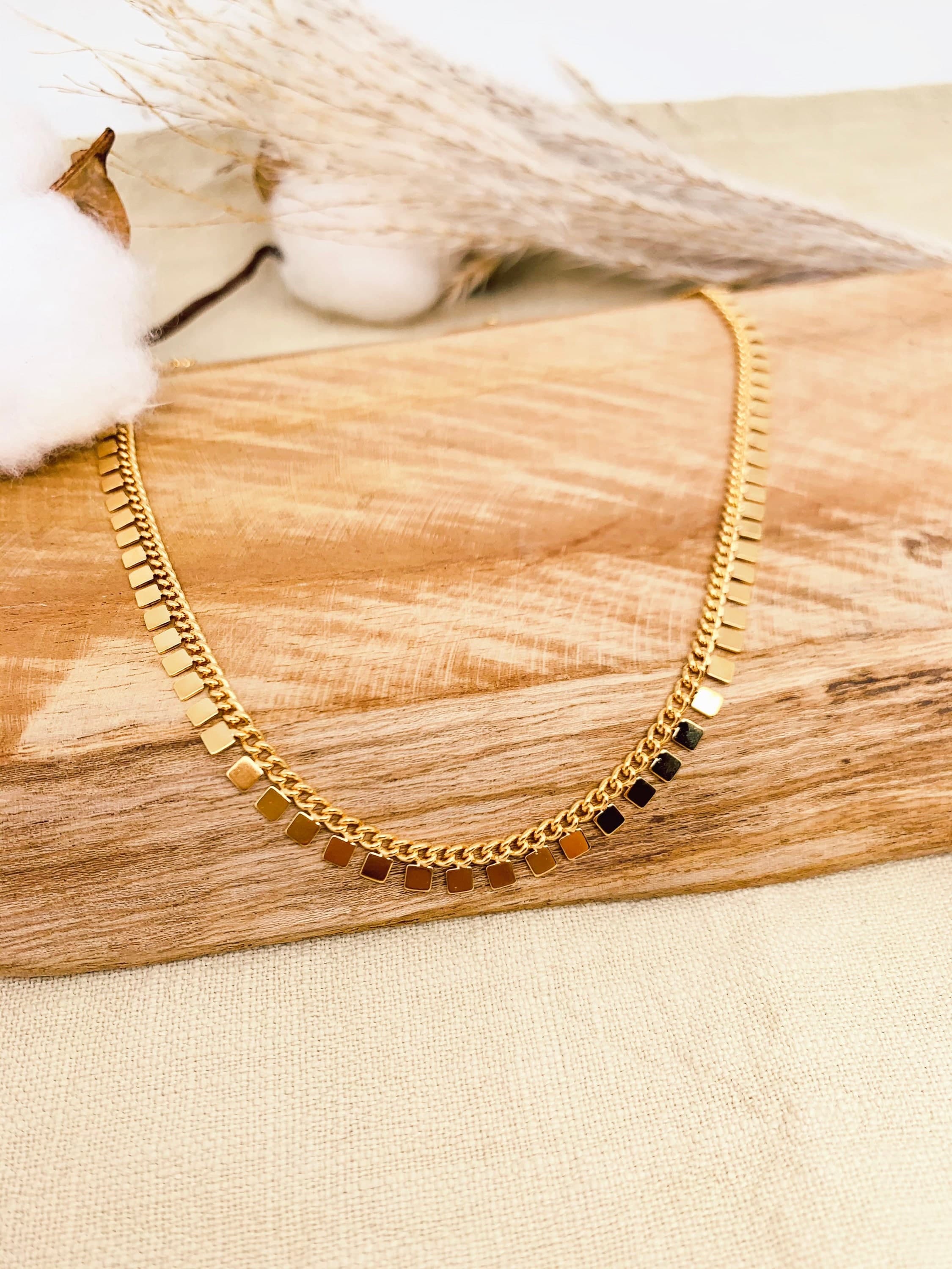 18k Gold Plated Tassel Necklace