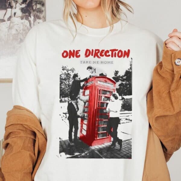 One Direction Take Me Home Shirt, Vintage 1D Shirt, One Direction Metal Shirt - Image 1