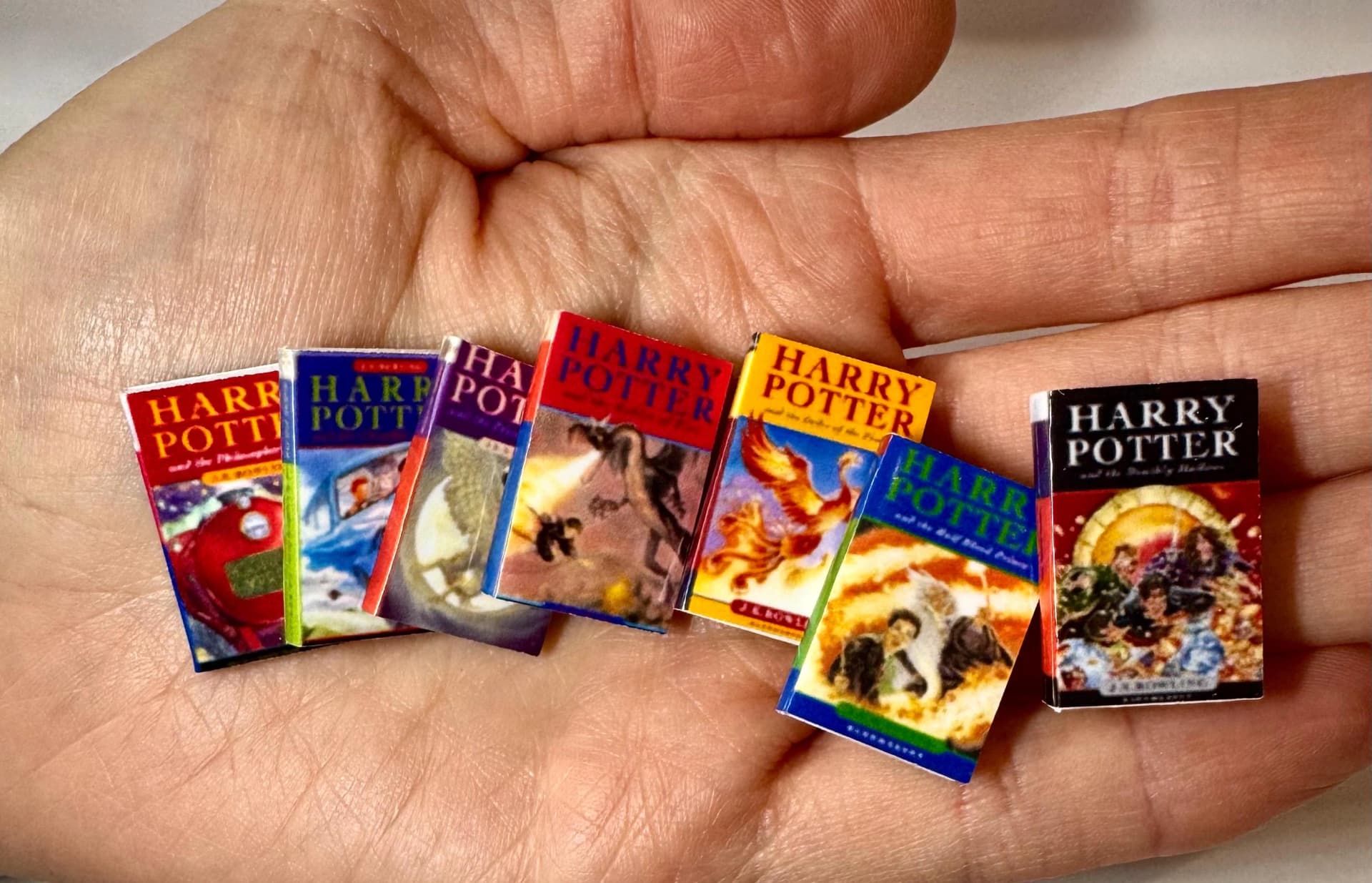 Miniature Harry Potter books! - Image 1