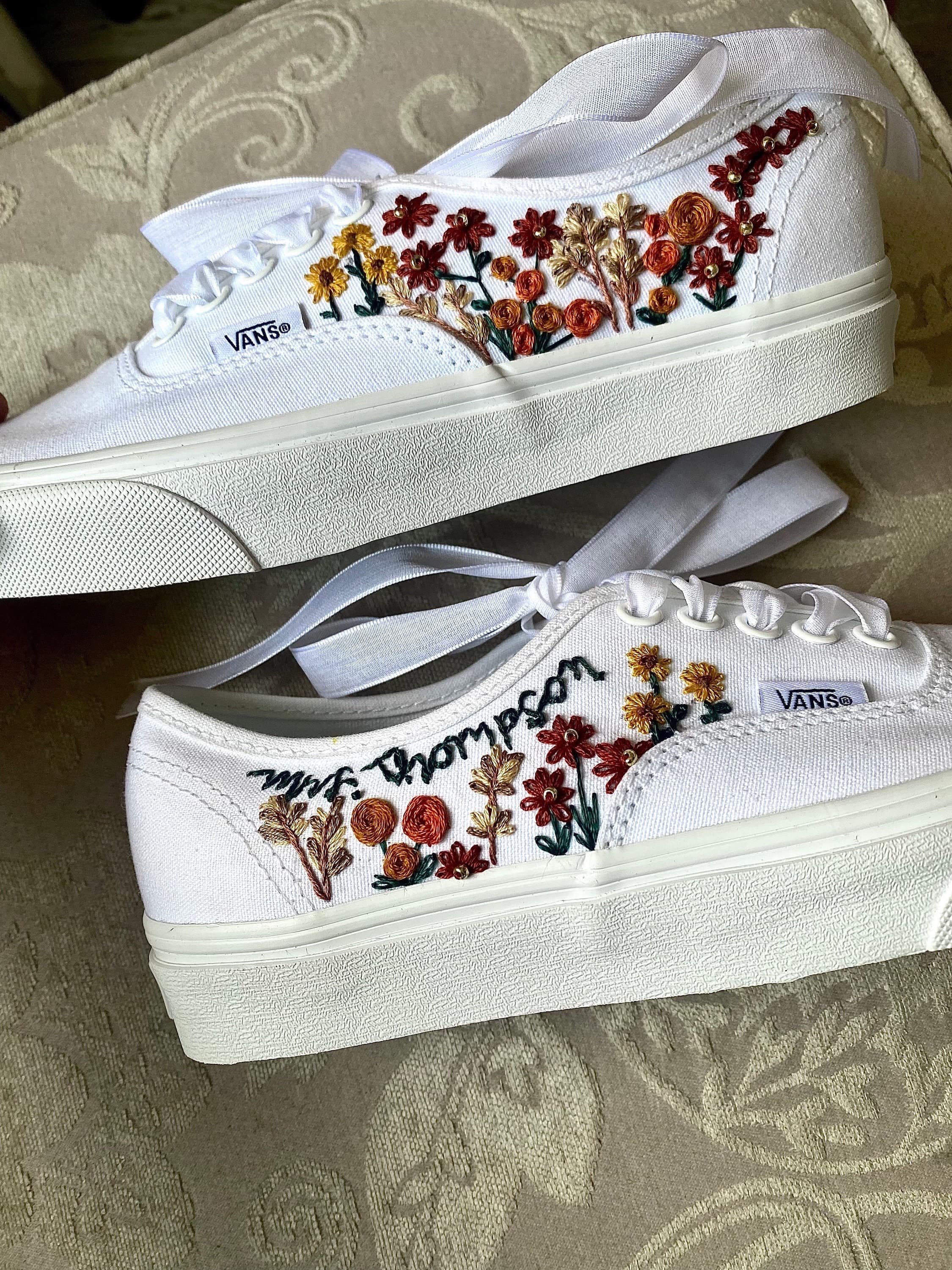 Hand Embroidered Shoes