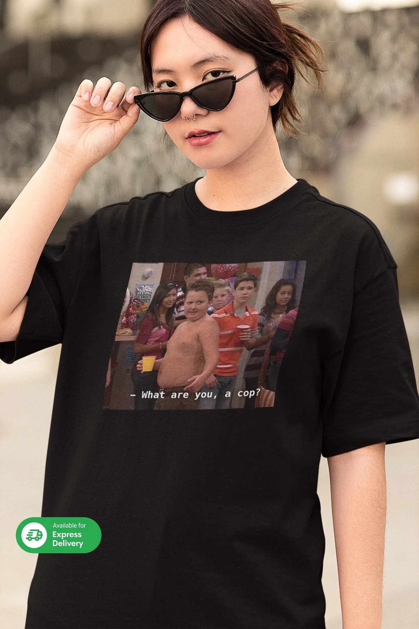 Gibby - What Are You, A Cop Meme Unisex T-shirt - Image 1