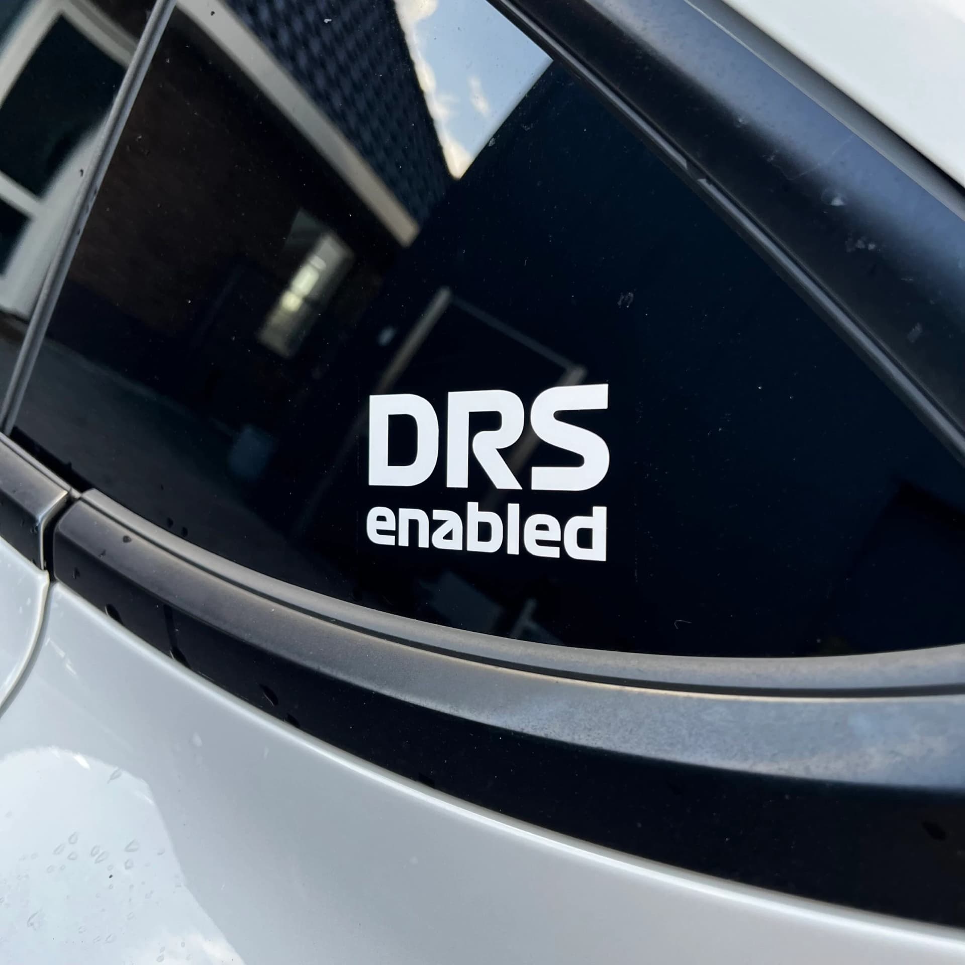 Formula One - DRS Enabled - Vinyl Waterproof Car Sticker | Formula 1 | Stickers | Vinyl | Car Stickers | AlphaSim.eu - Image 1