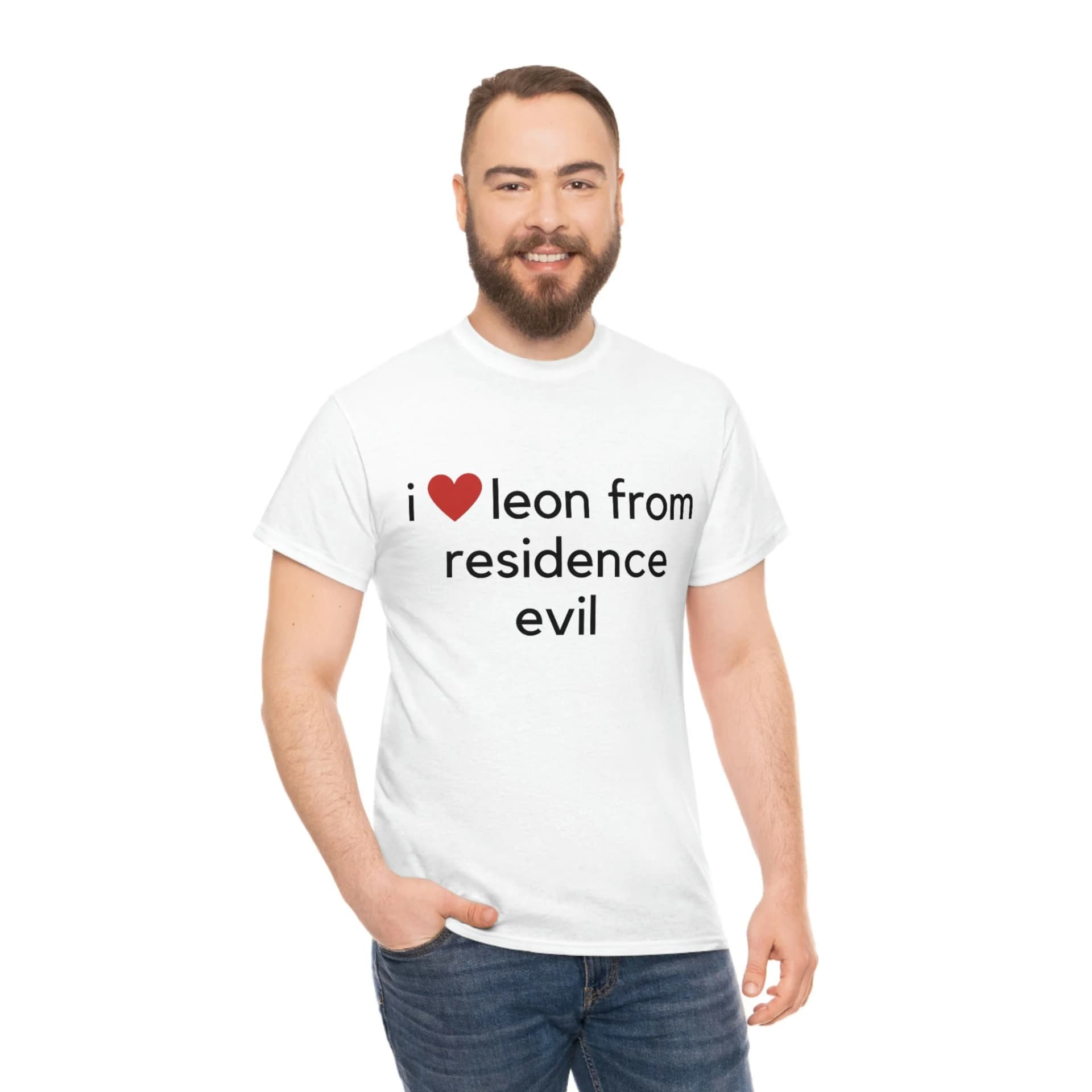 Leon Residence Evil, Horror Game Shirt, Zombie Shirt, Gaming Shirt, Umbrella Shirt - Image 1