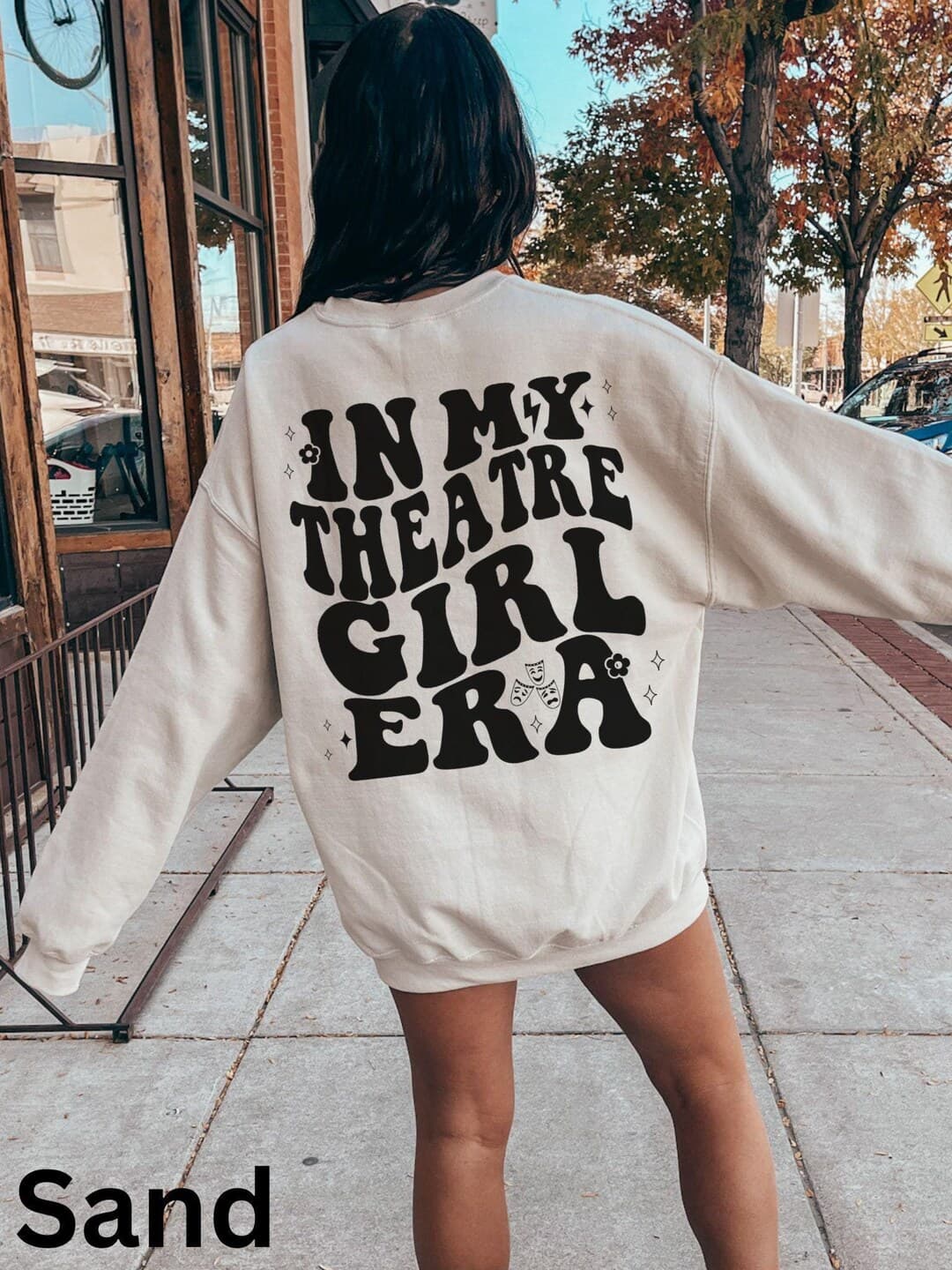 In My Theater Girl Era Sweatshirt, Acting Shirt, Theatre Gift, Actress Gift, Stage Gift, Drama Club Shirt, Broadway Shirt, Musical Theater - Etsy - Image 1