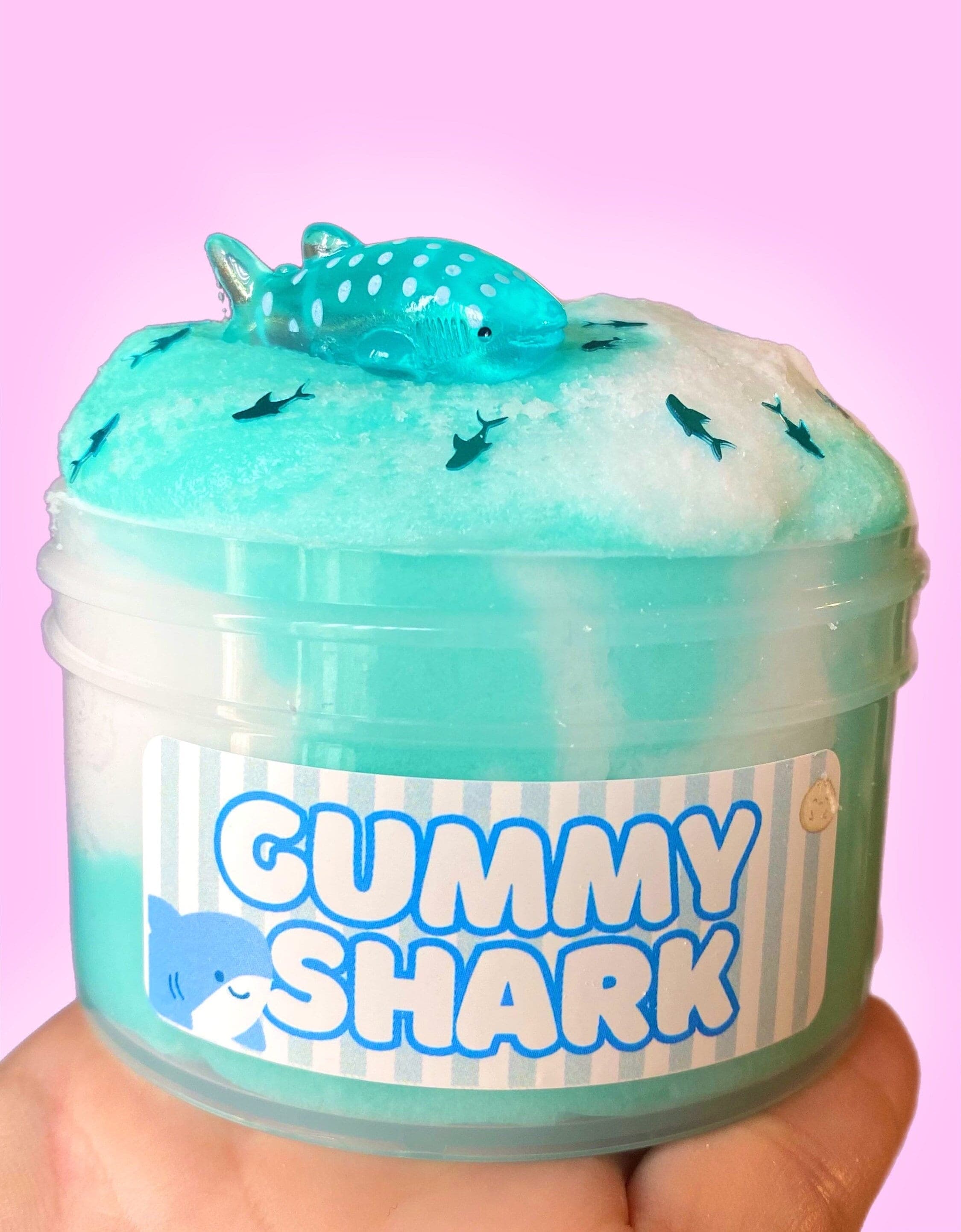 Gummy shark Slime, Cloud Slime, jelly cream Slime, Shark Slime, Birthday gift, Stress Relief toy, Kids Gifts, ocean slime, scented slime