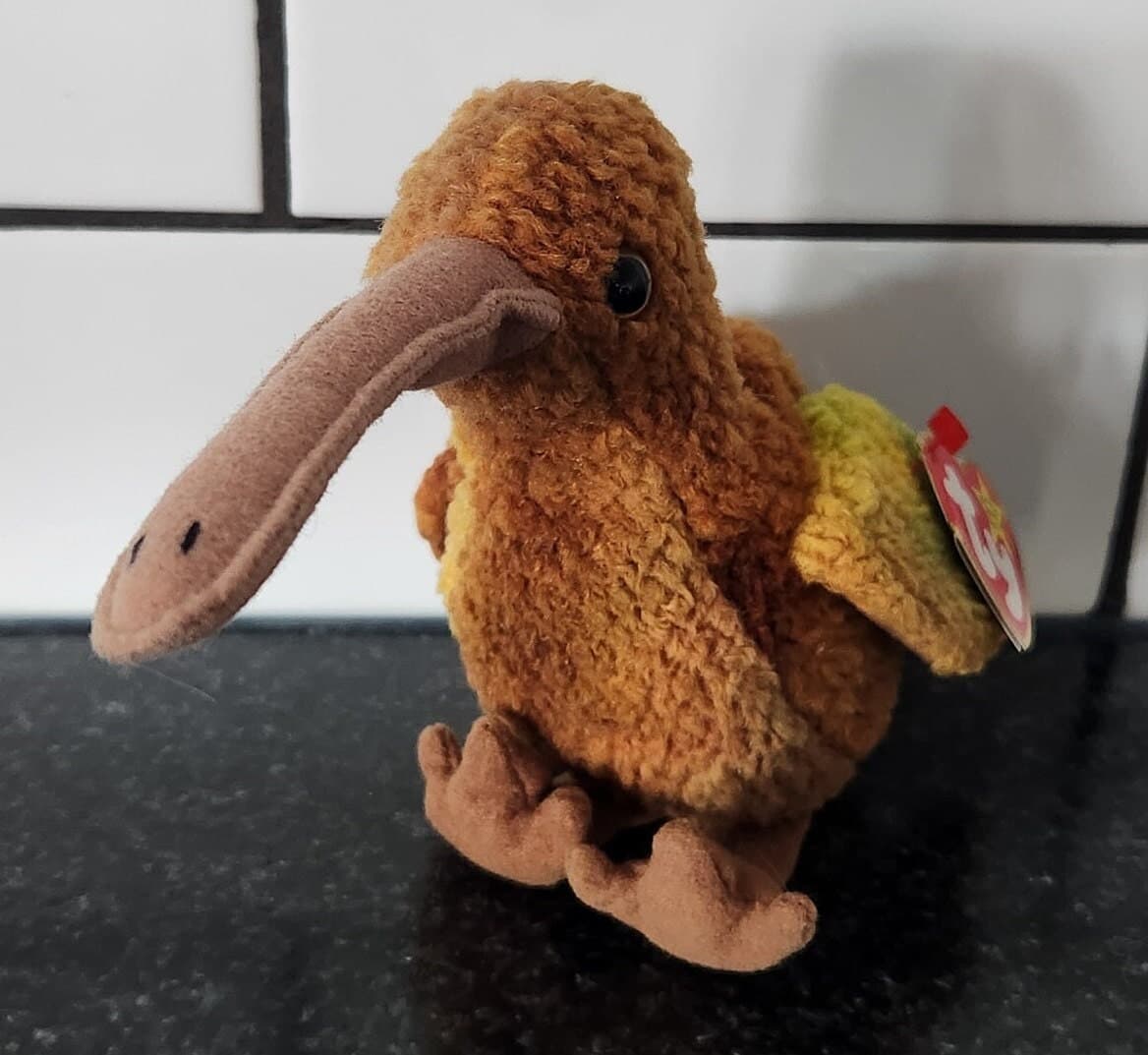 Ty Beanie Baby “Beak” the Kiwi Bird (5.5 inch)