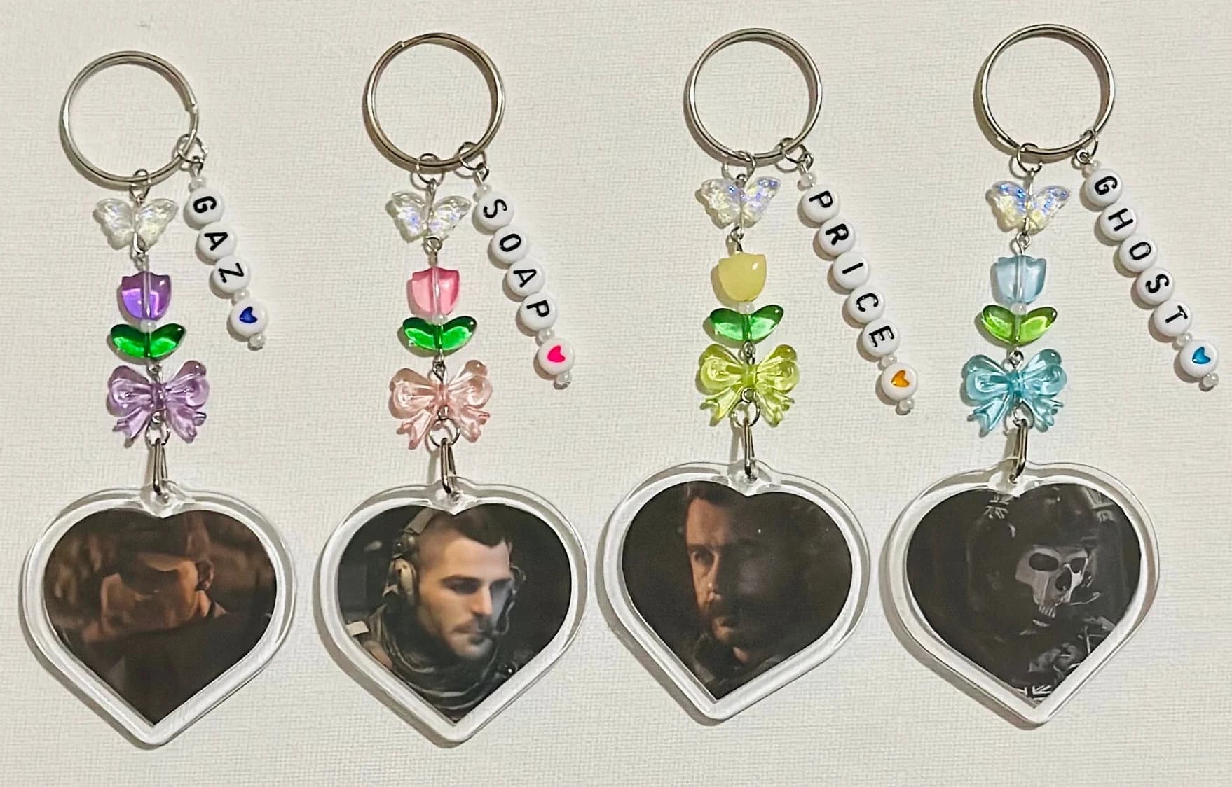 Call of Duty TaskForce 141 Main 4 Photo Keychain (double sided) - Image 1