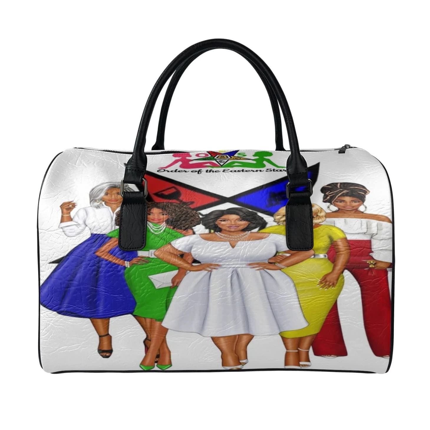 OES Travel Bag, Ain't No Hood like Sisterhood Duffle Bag, Many Call Me Sister Travel Bag - Image 1