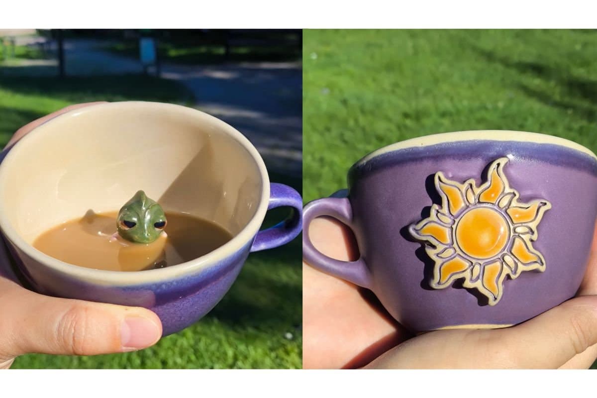 2024 Trend Handmade Rapunzel Tangled Mug - Ready to Ship- thumbnail 5