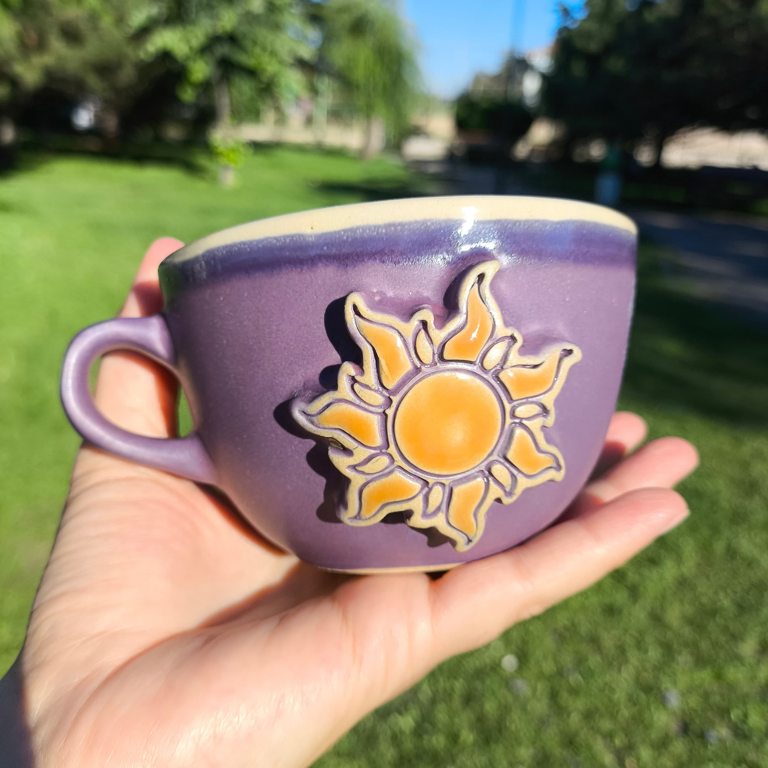 2024 Trend Handmade Rapunzel Tangled Mug - Ready to Ship- thumbnail 7