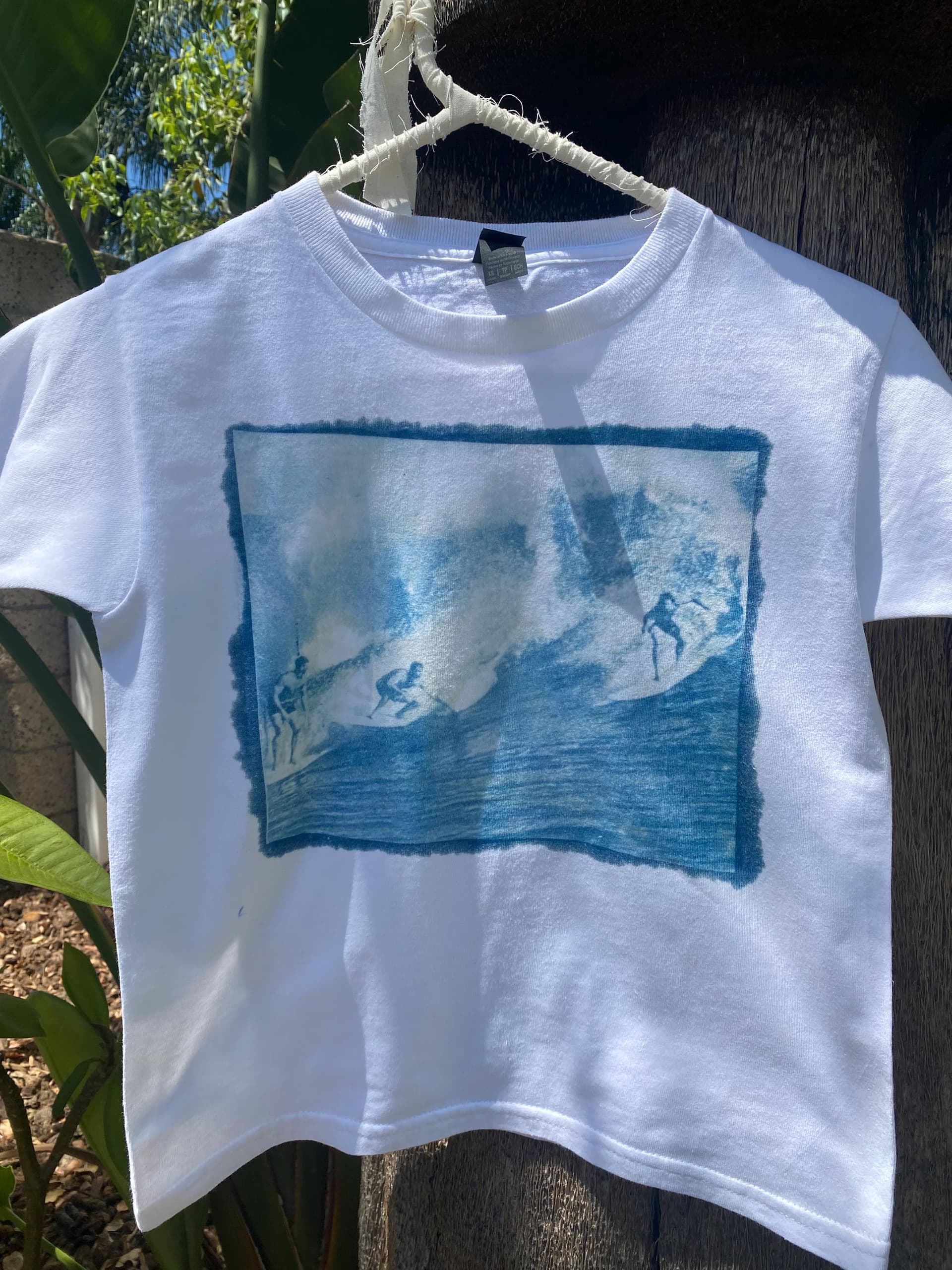Surfer sunprinted babytee - Image 1