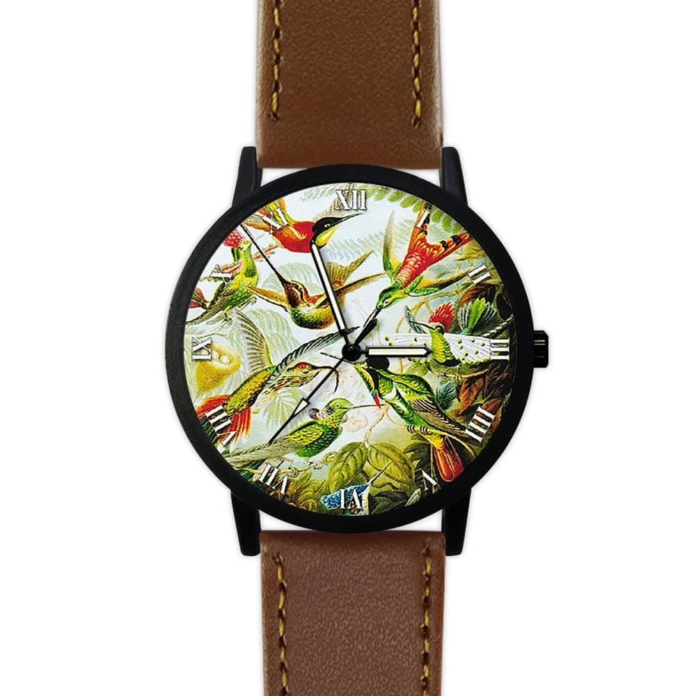 Hummingbird Illustration Watch