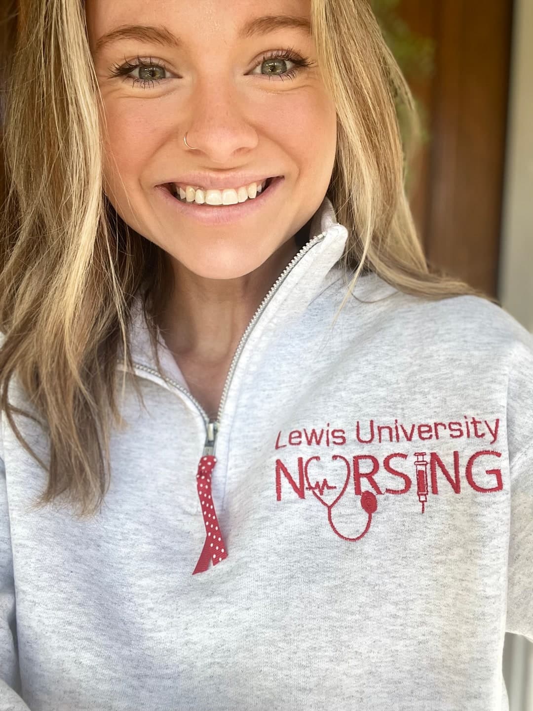 Nursing Sweatshirt Quarter Zip for Women, University School Name Nursing Program Pull Over Jacket, Custom Personalized College Student Zip - Etsy