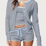 Lillian Stripe Cardigan thumbnail 2