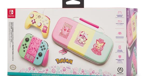 PowerA Nano Wired Controller with Protection Case and Comfort Grips - Pokémon: Sweet Friends thumbnail 7