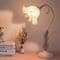 Tiffany Style Table Lamp E27 Bedside Lamp Floral Glass Lamp Dimmable Lamp+Remote - Image 1