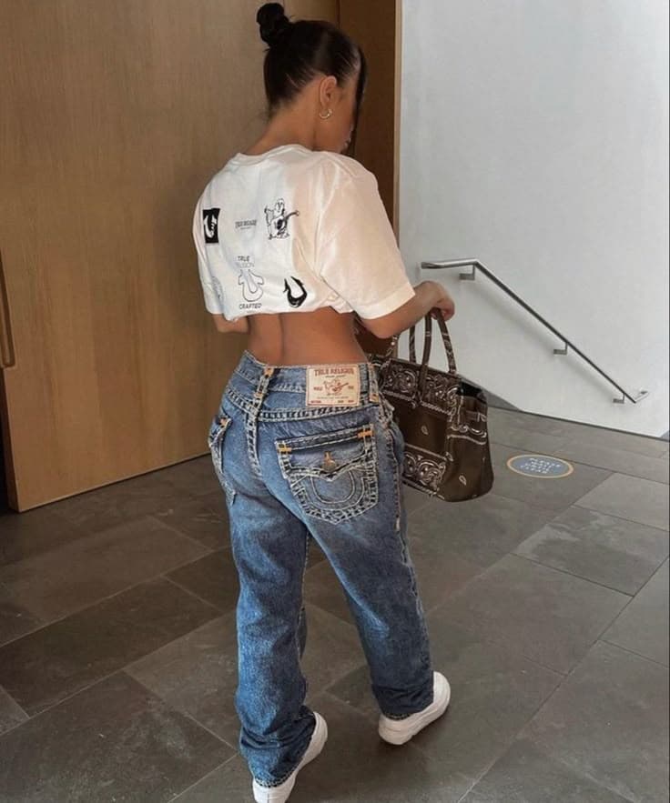 true religion jeans | Cute casual outfits, Streetwear fashion, Lookbook outfits - Image 1