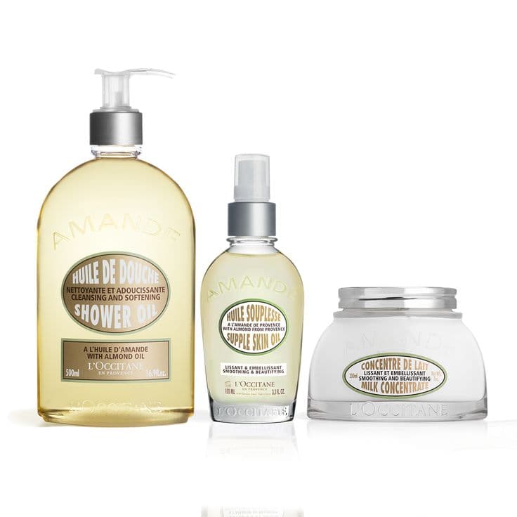 Almond Body Care Trio - L'Occitane | Body care, L'occitane, Oils for skin - Image 1