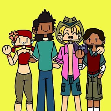 Favourite td characters! | Sticker - Image 1