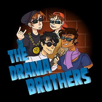 Drama brothers | Sticker - Image 1