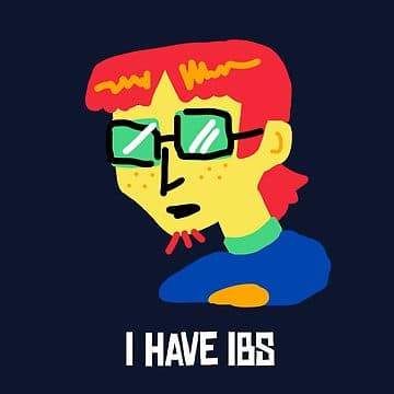 IBS Harold | Sticker - Image 1