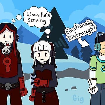 Devin and the Goths | Sticker - Image 1