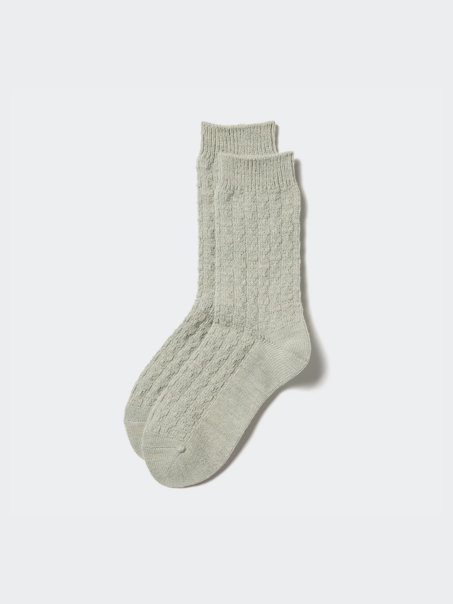HEATTECH Socks | Cable | UNIQLO US - Image 1