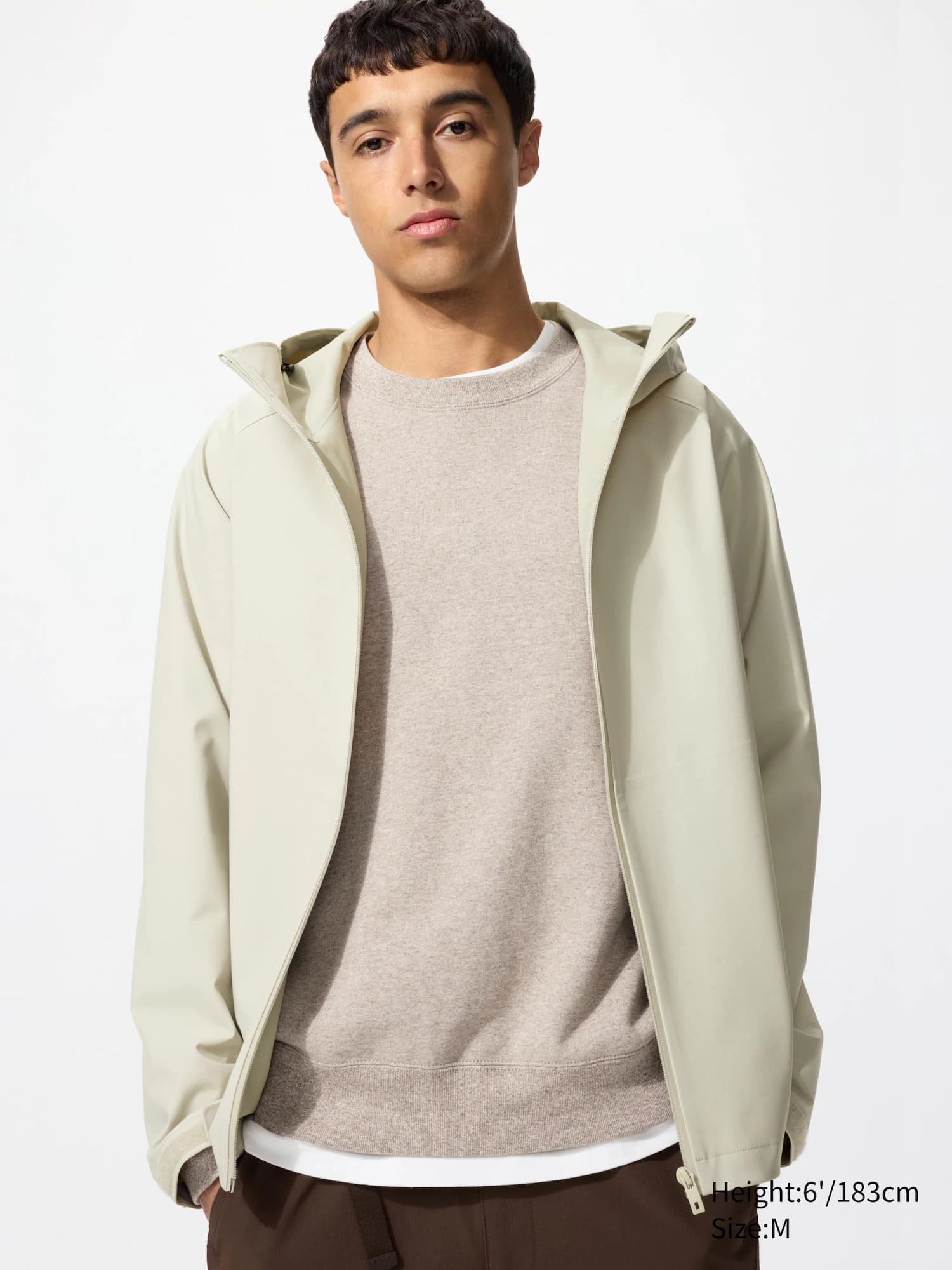 Men's BLOCKTECH Parka (3D Cut) | UNIQLO UK - Image 1