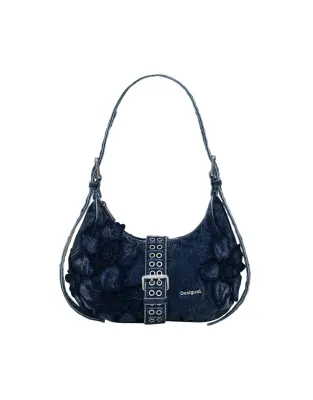 Desigual - Sac en jean - Bleu - Image 1
