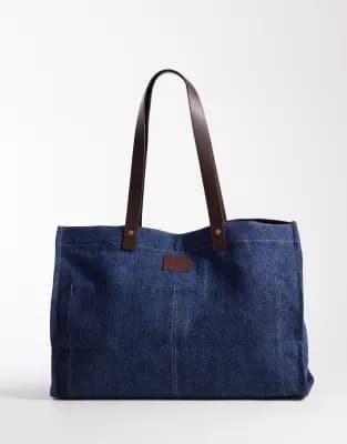 Levi's all day canvas tote bag in stone - Image 1