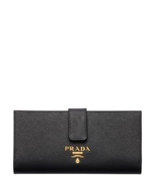 Large Saffiano Leather Wallet - Image 1