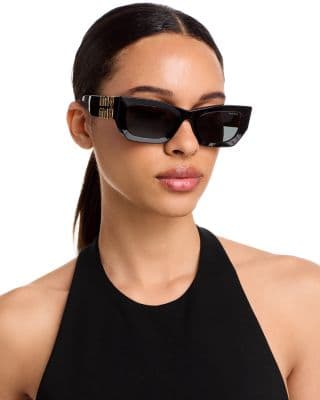 MU Rectangle Sunglasses, 53mm thumbnail 3