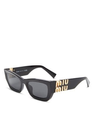 MU Rectangle Sunglasses, 53mm - Image 1