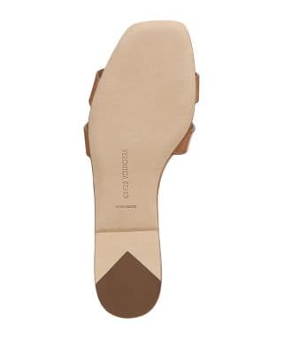 Women's Via Leather Slide Sandals    thumbnail 6