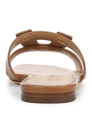 Women's Via Leather Slide Sandals    thumbnail 4