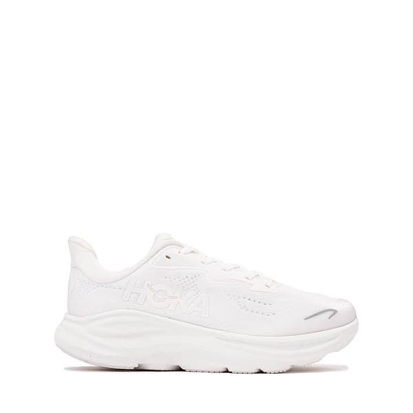HOKA Clifton 10 Athletic Shoe - Big Kid - White - Image 1