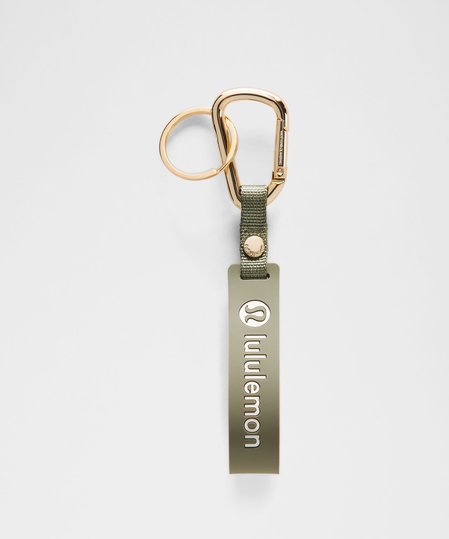 Silicone Keychain - Bay Leaf/Light Ivory - ONE SIZE