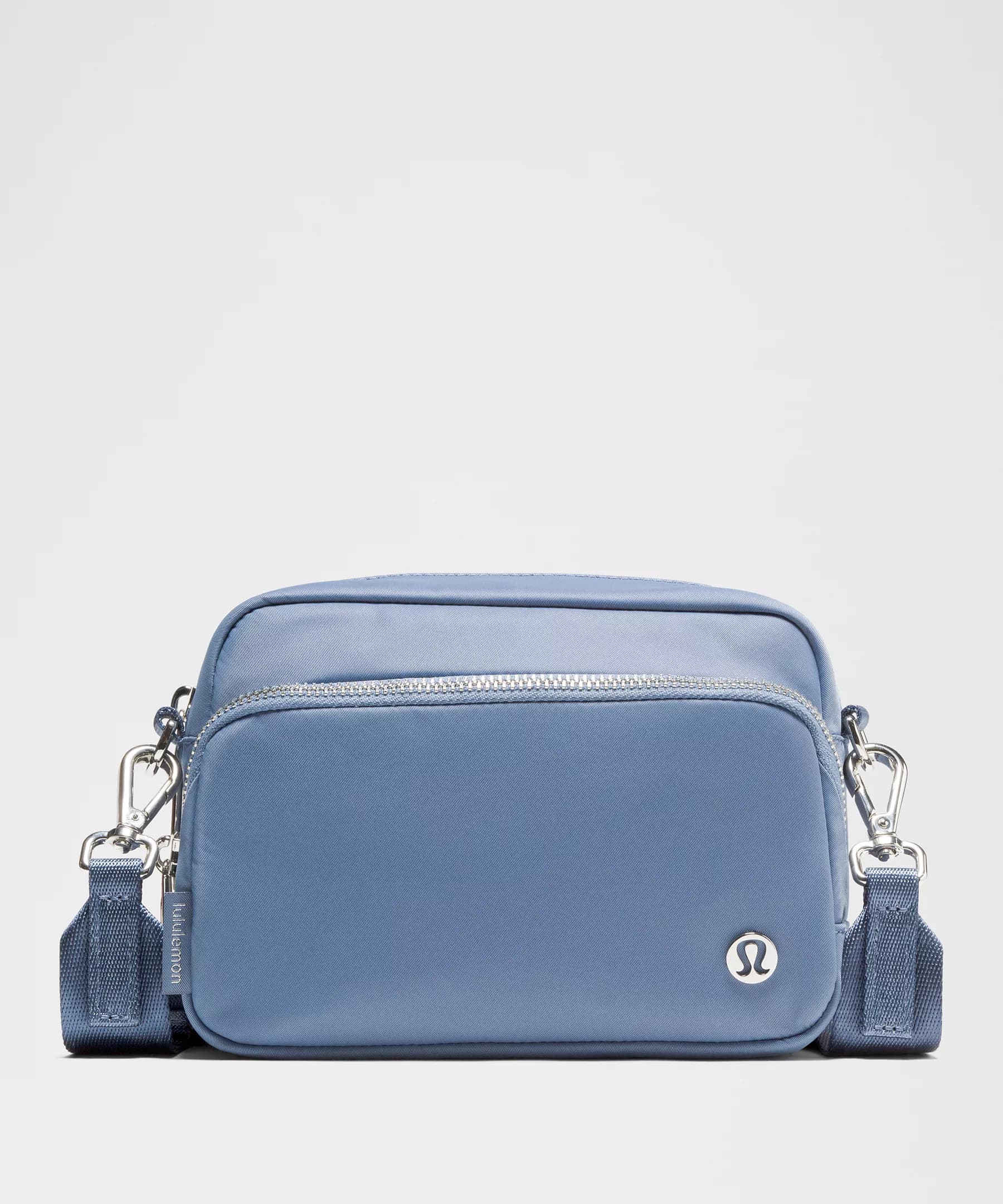 Everywhere Crossbody Bag 2L *Metal Hardware - Washed Denim/Silver - ONE SIZE - Image 1