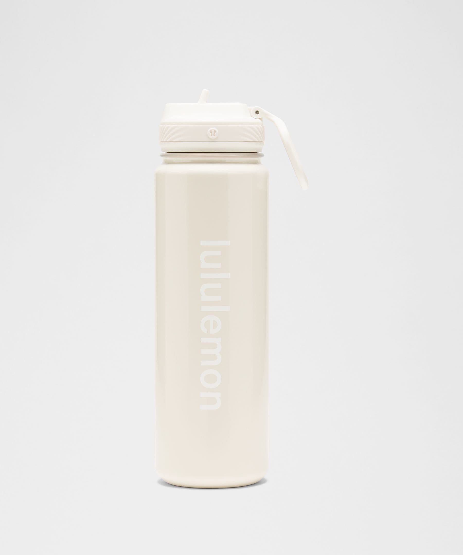Back to Life Sport Bottle 24oz Straw Lid *Shine - Light Ivory/White - ONE SIZE