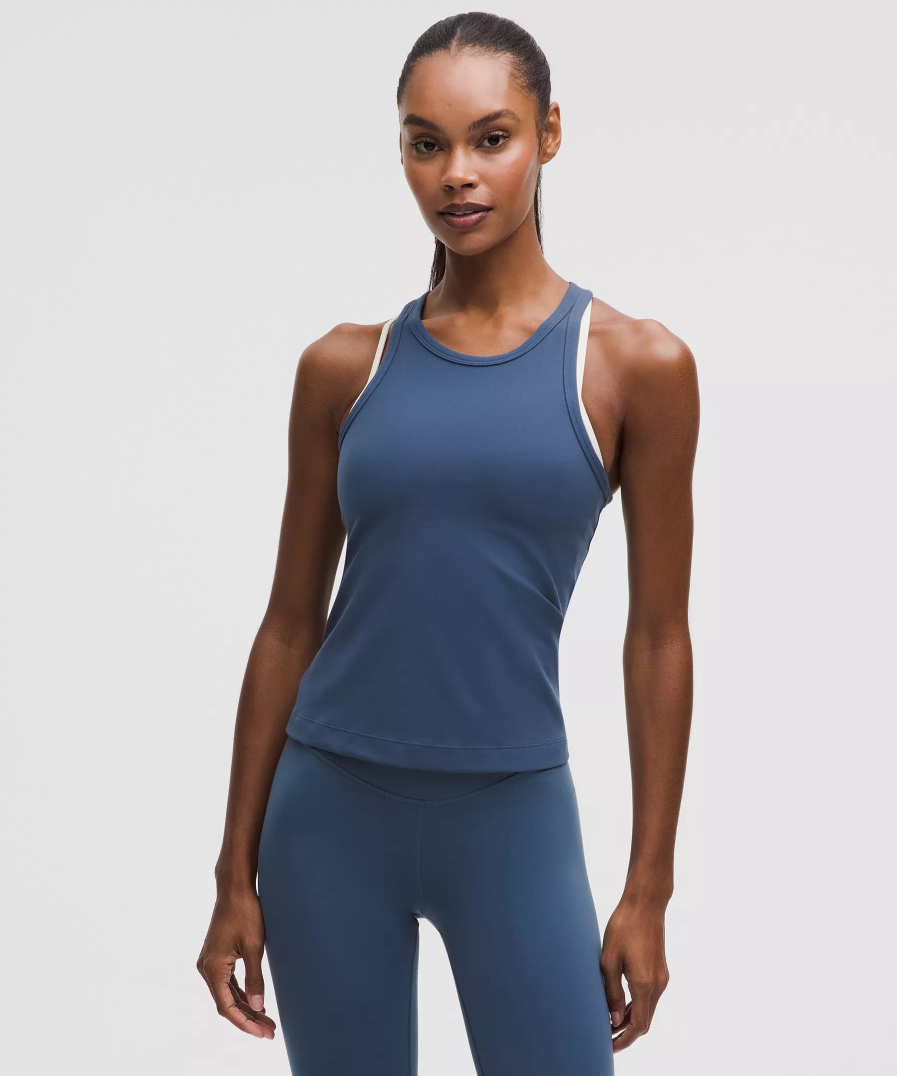 lululemon Align™ Waist-Length Racerback Tank Top - Blue Twill - 18 - Image 1