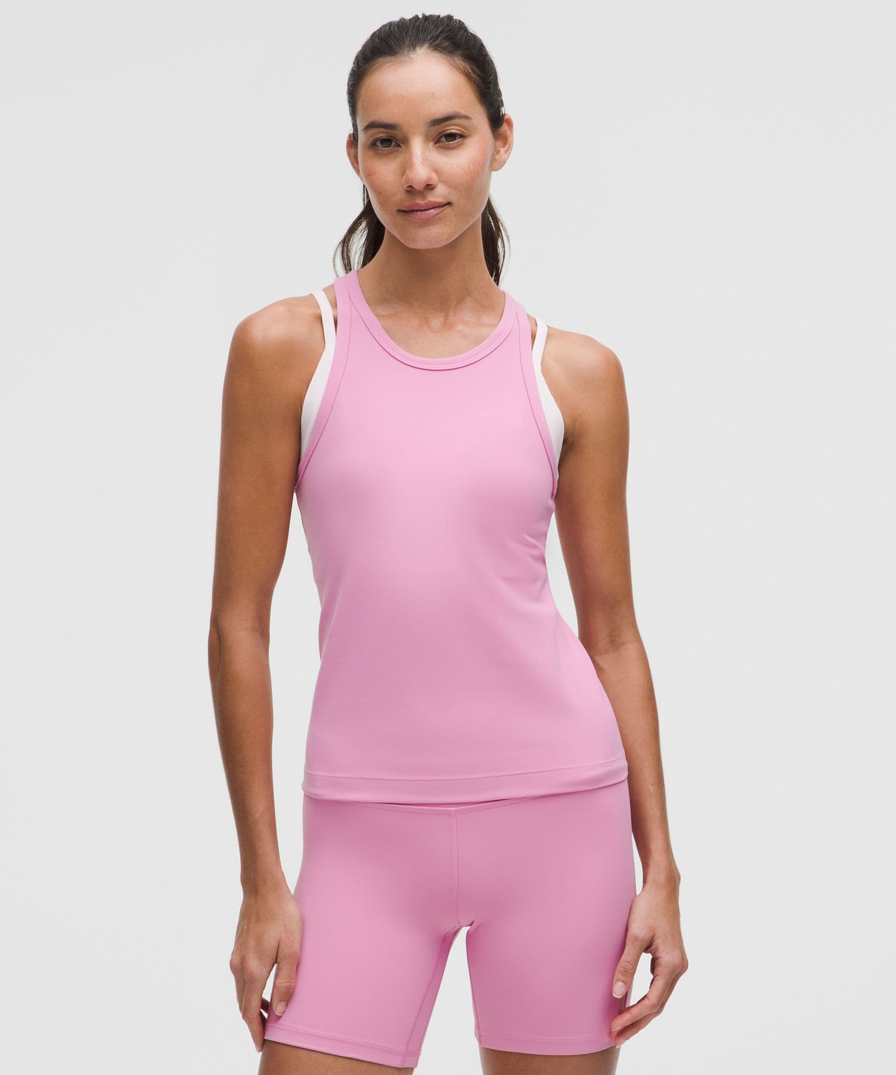 lululemon Align™ Waist-Length Racerback Tank Top - Pink Frosting - 14