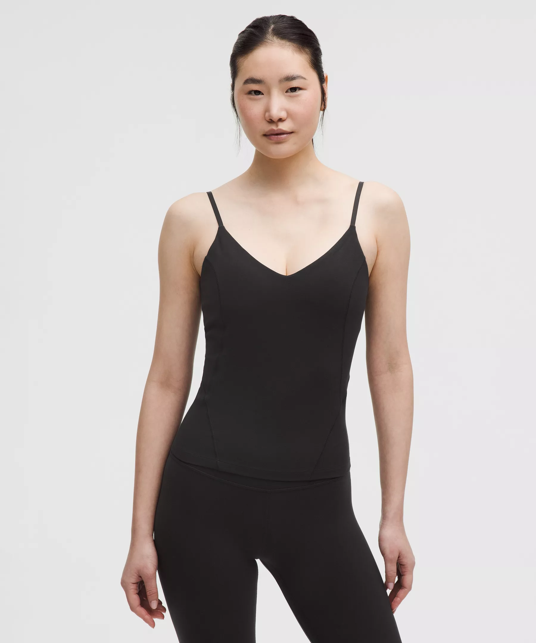 lululemon Align™ Waist-Length Cami Tank *Light Support, C/D Cup - Black - 4 - Image 1