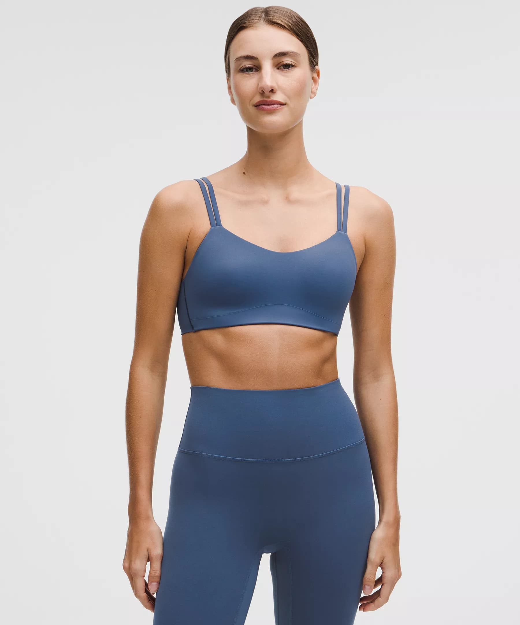 Like a Cloud Bra *Light Support, B/C Cup - Blue Twill - 8 - Image 1
