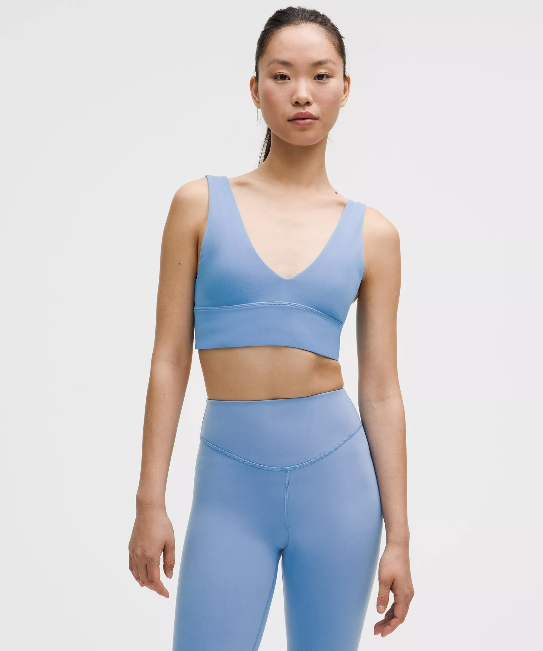 lululemon Align™ V-Neck Bra *Light Support, A/B Cup - Pool Party - 14 - Image 1