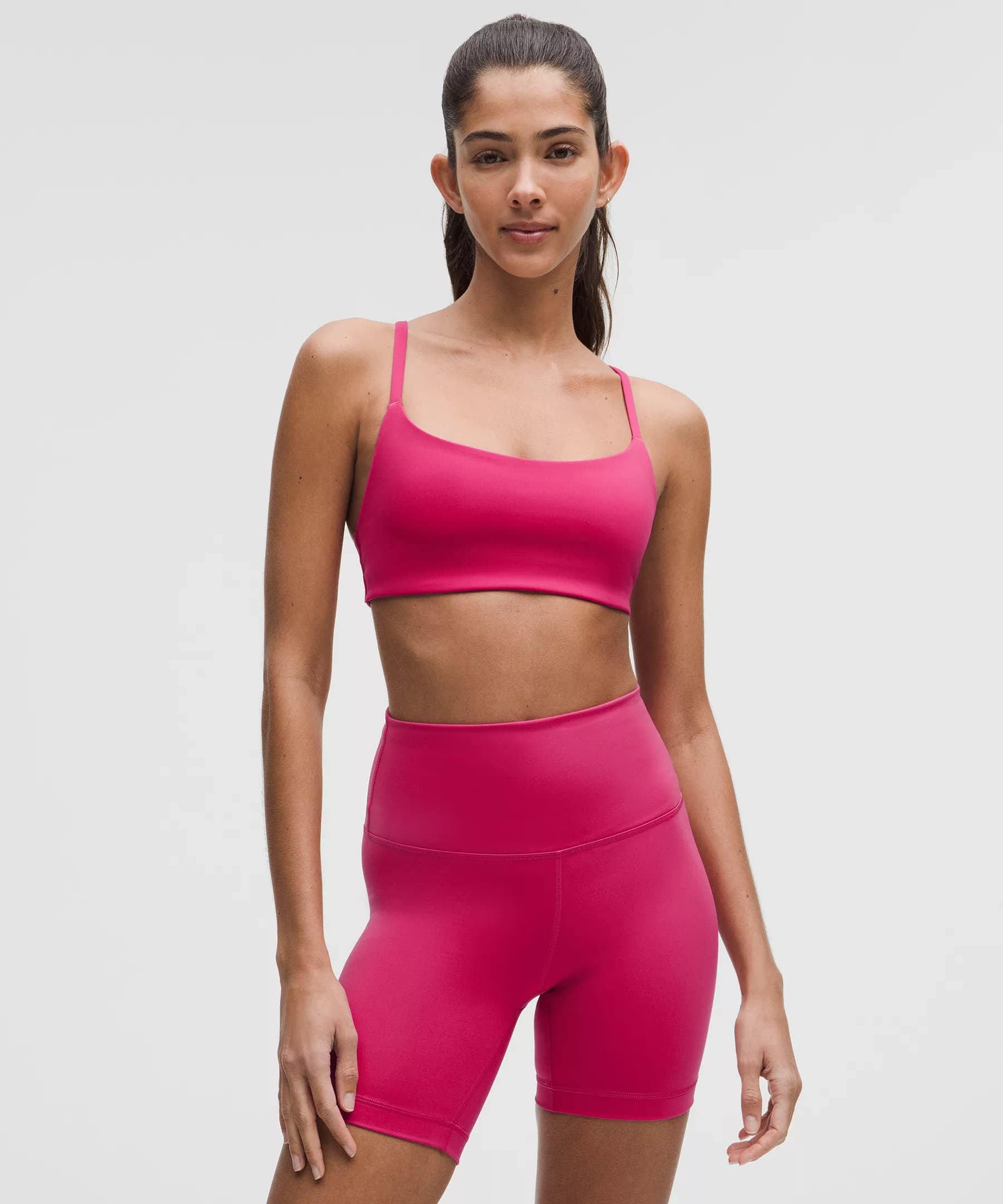 Wunder Train Strappy Racer Bra *Light Support, A/B Cup - Image 1
