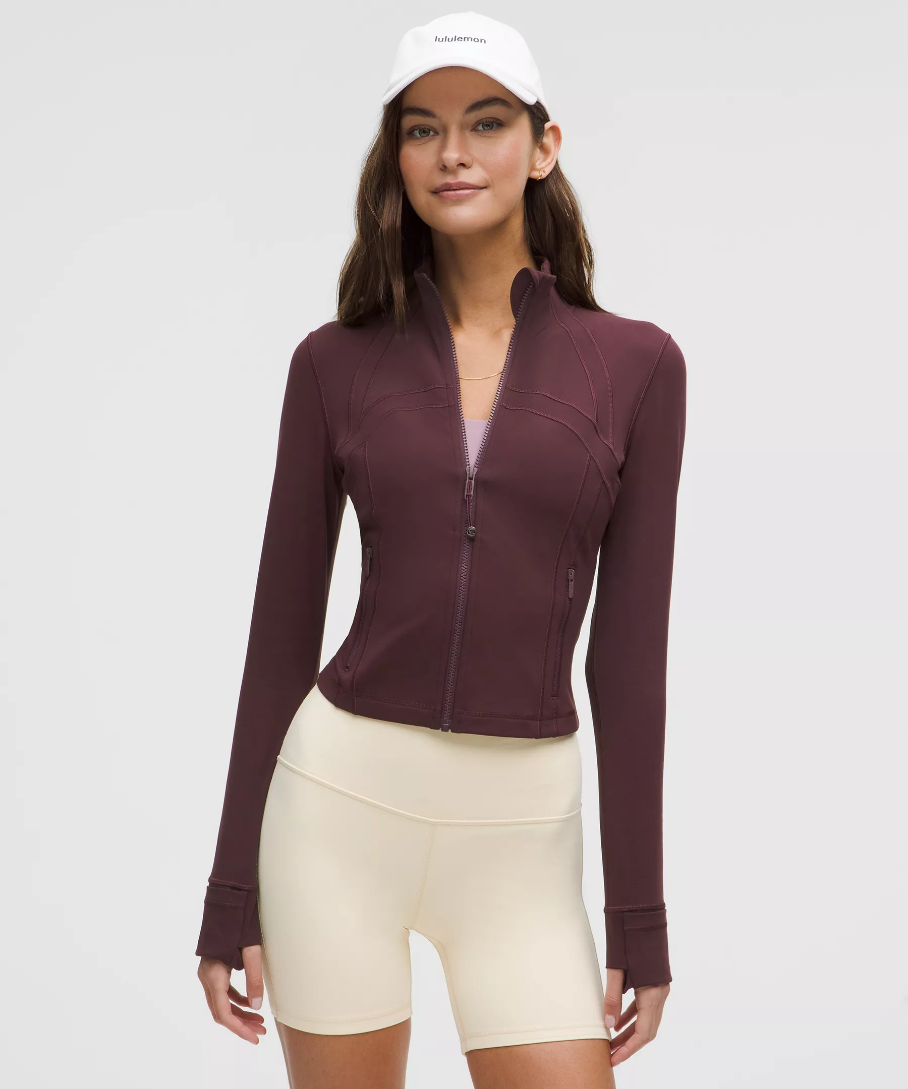 Define Cropped Jacket *Nulu - Goodnight Plum - 4 - Image 1