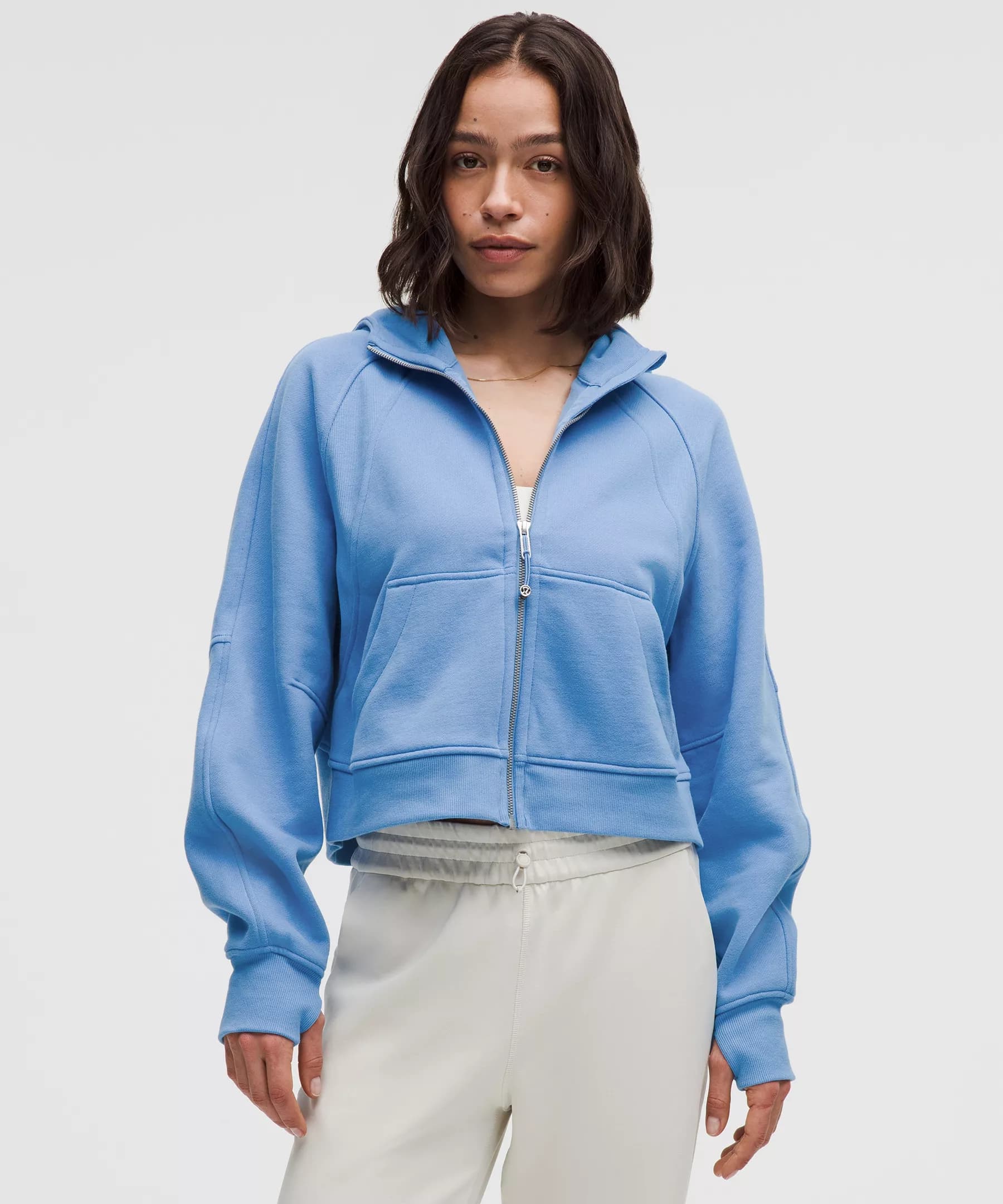 Scuba Oversized Full-Zip Hoodie - Pool Party - M/L - Image 1